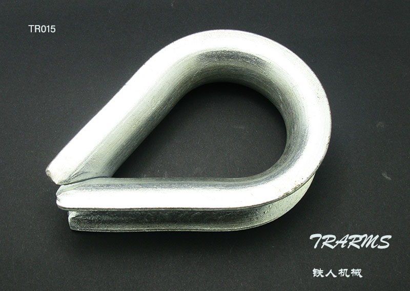 TR015-钢丝绳套环（铁人加厚）